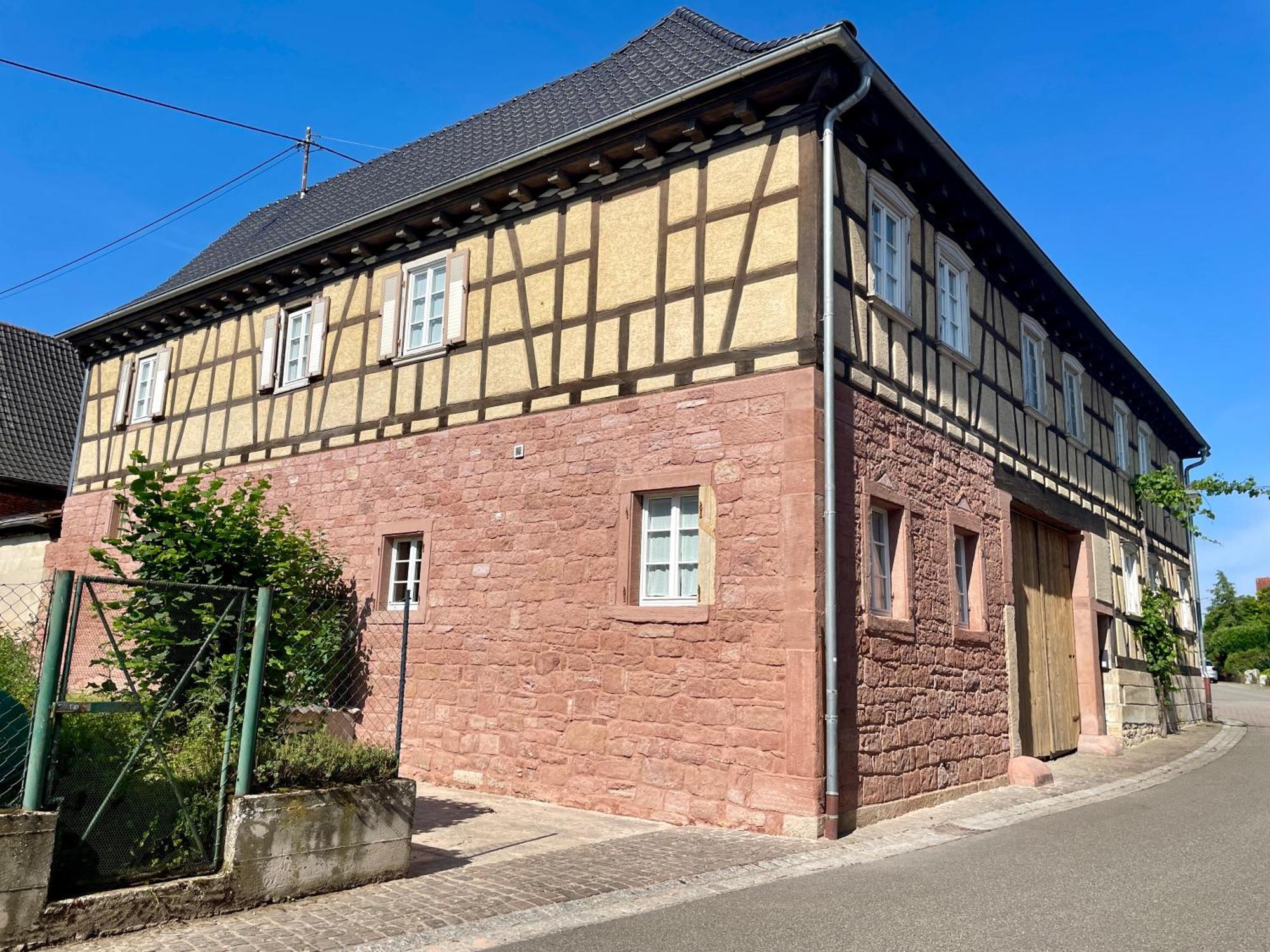 Auszeit - Historisches Ferienhaus In Der Suedpfalz Dierbach Zewnętrze zdjęcie