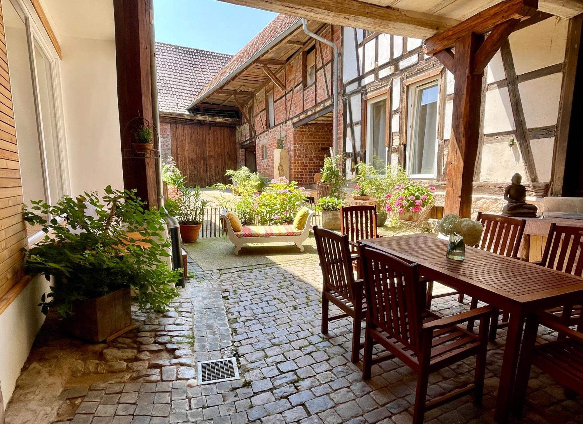 Auszeit - Historisches Ferienhaus In Der Suedpfalz Dierbach Zewnętrze zdjęcie